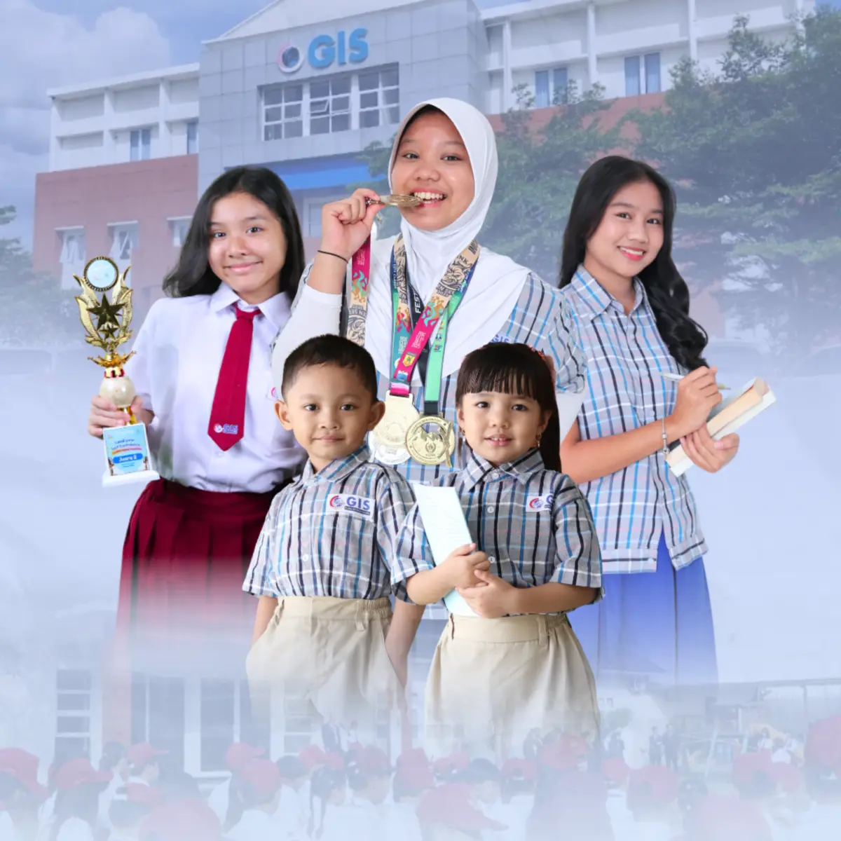 Global Indonesia School students across school levels